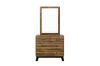 Picture of CALLA Dressing Table & Mirror (Solid Acacia) - Dressing Table with Mirror