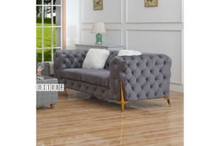 Picture of MANCHESTER Sofa (Grey) - 2 Seat