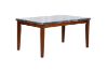 Picture of (FLOOR MODEL CLEARANCE) SOMMERFORD 163 Marble Top Dining Table (Black)