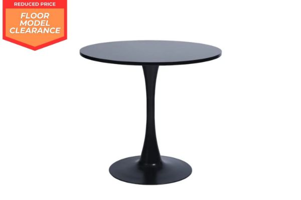Picture of (FLOOR MODEL CLEARANCE) TULIP 80CM Round Dining Table (Dark)