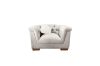 Picture of MALMO 3/2/1 Seater Velvet Sofa Range with Pillows (Beige)