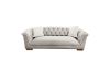 Picture of MALMO 3/2/1 Seater Velvet Sofa Range with Pillows (Beige)