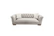 Picture of MALMO Velvet Sofa Range with Pillows (Beige) - 3 Seater