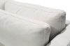 Picture of VENICE Feather Filled Fabric Sectional Sofa (White)