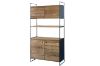 Picture of ELMORE Reclaimed Pine Wood Cabinet Shelf/Display Cabinet (190x99cm)
