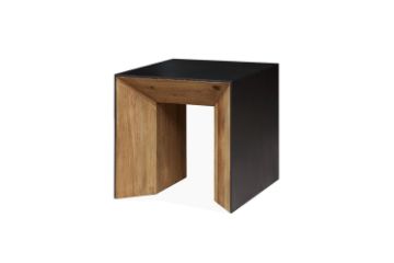 Picture of BETA Reclaimed Pine Wood Side Table (60cmx60cm)
