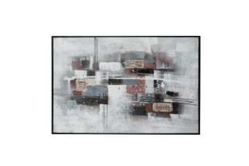 Picture of H75 Hand Oil Painting Canvas Wall Art With Black Frame ( 80x120cm)