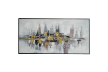 Picture of H83 Canvas Print Wall Art With Black Frame (70cmx140cm)