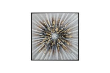 Picture of H84 Canvas Print Wall Art With Black Frame (80cmx80cm)