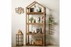 Picture of ELMORE 100% Reclaimed Pine Wood Scandi 4-Tier Shelf (199cmx85cm)