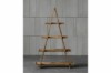 Picture of ELMORE 100% Reclaimed Pine Wood Scandi 4-Tier Triangular Shelf (120x183cm)