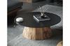 Picture of BETA Reclaimed Pine Wood Round Coffee Table (90cmx90cm)