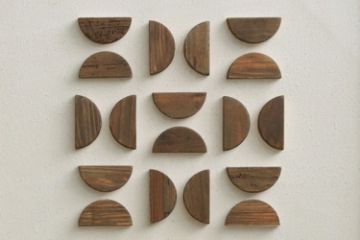 Picture of DD8701 Solid Reclaimed Wood Wall Art (62x82cm)