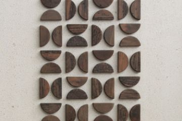 Picture of DD8141 Solid Reclaimed Wood Wall Art (82x122cm)