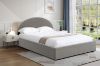 Picture of HOFFMAN Fabric Bed Frame with Gas Lift Storage in Queen/Super King Size (Grey)