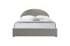 Picture of HOFFMAN Fabric Bed Frame with Gas Lift Storage  in Queen/Super King Size (Grey)