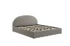 Picture of HOFFMAN Fabric Bed Frame with Gas Lift Storage in Queen/Super King Size (Grey)