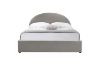 Picture of HOFFMAN Fabric Bed Frame with Gas Lift Storage (Grey) - Super King