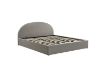 Picture of HOFFMAN Fabric Bed Frame with Gas Lift Storage (Grey) - Super King