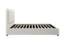 Picture of DOROTHY Fabric Double/Queen/Super King Size Bed Frame (Off-white)