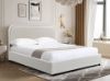 Picture of DOROTHY Fabric Double/Queen/Super King Size Bed Frame (Off-white)