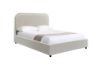Picture of DOROTHY Fabric Bed Frame (Off-white) - Queen