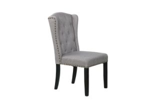 Picture of PROVENCE Fabric Dining Chair (Grey) - Single