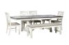 Picture of LINDOS 1.7M-2.4M Extendable Dining Table (White)