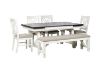 Picture of LINDOS 1.7M-2.4M Extendable Dining Table (White)