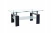 Picture of HORIZON Glass Coffee Table in 2 Sizes (Black Veneer)