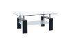 Picture of HORIZON Glass Coffee Table in 2 Sizes (Black Veneer)