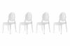 Picture of COLE Dining Chair (Clear) - 4 Chairs in 1 Carton