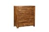 Picture of (FLOOR MODEL CLEARANCE) MALAGA 6-Drawer Tallboy (Brown)