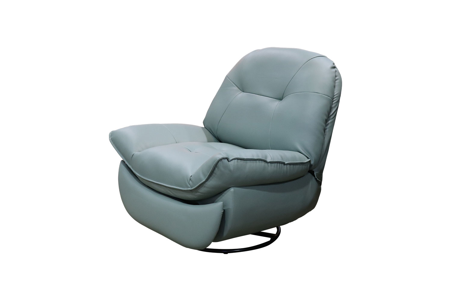 NIMBUS Swirl Recliner Chair with Mobile Holder (Green)