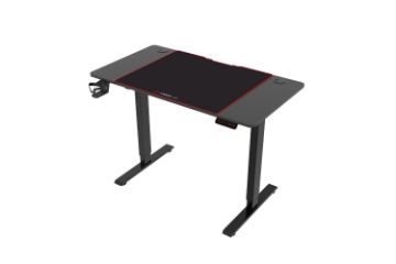 Picture of MATRIX 120 Electric Height Adjustable Standing Desk with Jumbo Mouse Pad (Black)