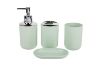 Picture of HOUSEHOLD Bathroom Accessories (Green) - 6-Piece Set