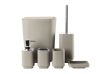 Picture of HOUSEHOLD Bathroom Accessories Set (Beige) - 6-Piece Set