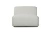 Picture of SUMMIT Fabric Modular Corner Sofa (White) - Armless Seat