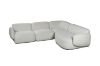 Picture of SUMMIT Fabric Modular Corner Sofa (White) - Armless Seat