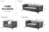 Picture of (FLOOR MODEL CLEARANCE) VIGO 3-Seater Sofa (Grey)