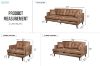 Picture of BARRET 3/2/1 Seater Air Leather Sofa (Brown)