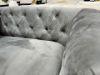 Picture of MALMO 3/2/1 Seater Velvet Sofa Range with Pillows (Grey)