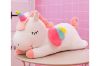 Picture of CUTE RAINBOW Big/Small with Winged Unicorn Cushion  (Pink/White/Green)