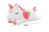 Picture of CUTE RAINBOW Big/Small with Winged Unicorn Cushion  (Pink/White/Green)