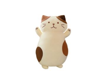 Picture of CUTE CHEESE CAT Plush Cushion - Large