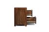 Picture of MALAGA 2 Drawer Bedside Table (Walnut) 