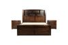 Picture of MALAGA 4PC Storage Bedroom Set in Queen Size (Walnut)