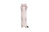 Picture of CUTE CAT Small/Tall Plush Cushion / Pillow  (Grey/Brown)