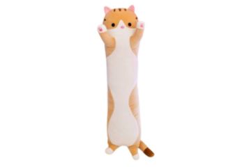 Picture of CUTE CAT Plush Cushion / Pillow  (Brown) - 150cm