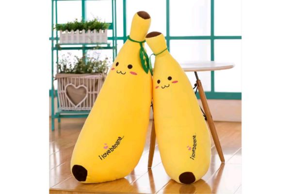 Picture of STUFFED BANANA Long/Short Plush Cushion Toy